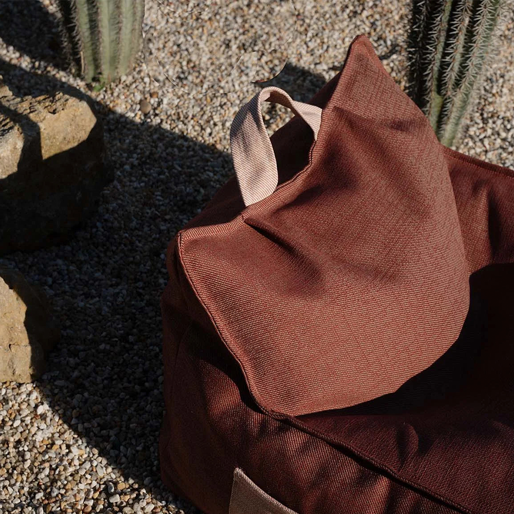 Wigiwama  Outdoor Sitzsack 'Beanbag' Pomegranate