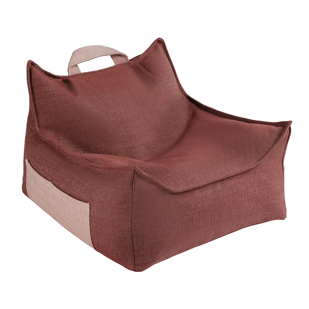 Wigiwama  Outdoor Sitzsack 'Beanbag' Pomegranate