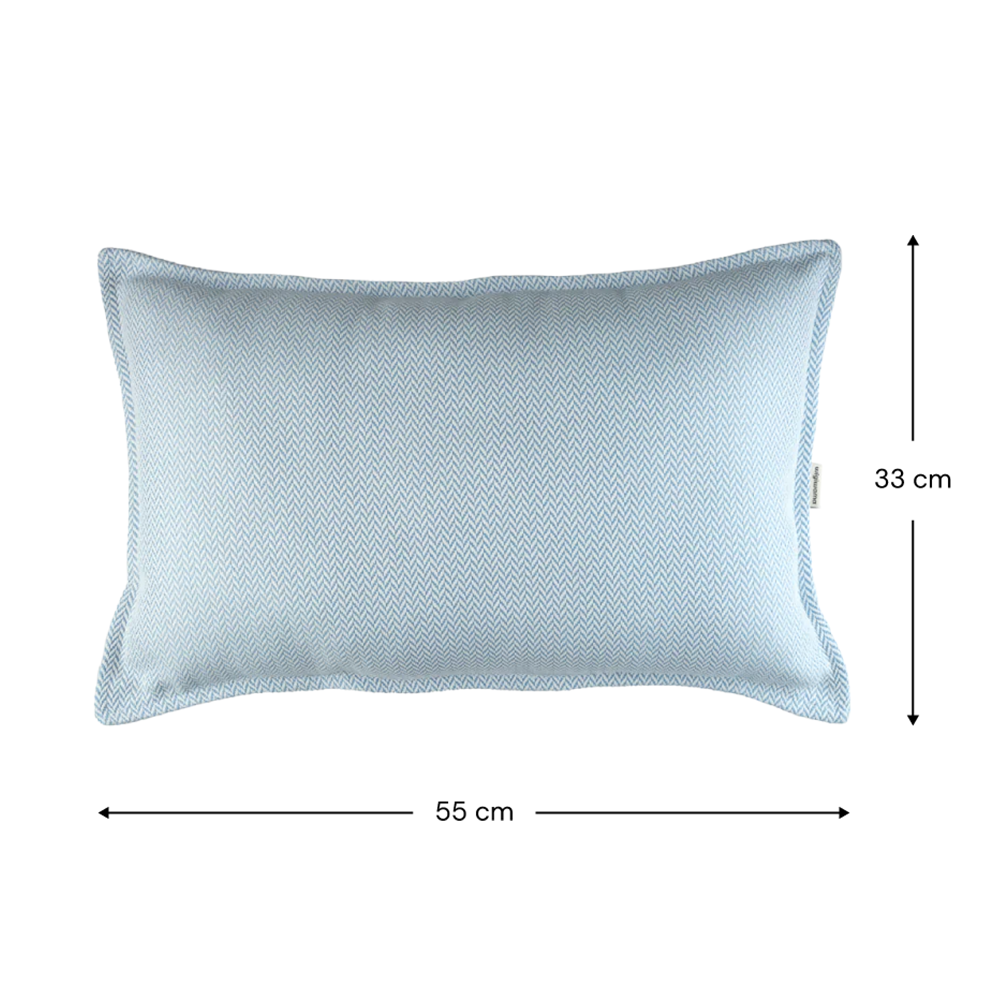 Wigiwama Outdoor Cushion 'Bolster' Azure