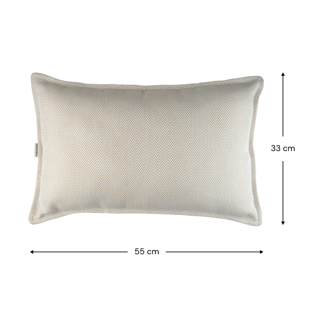Wigiwama Coussin d'extérieur « Bolster » Terra