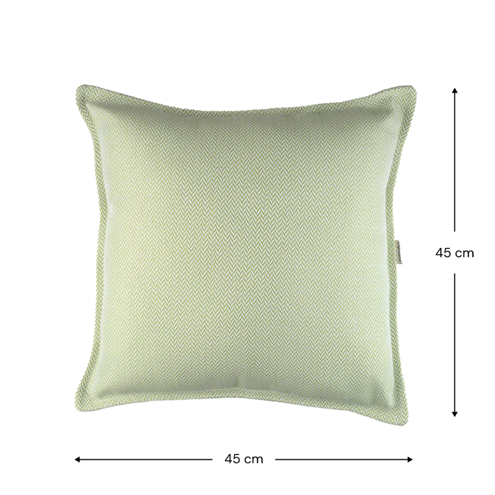 Wigiwama Coussin d'extérieur « Block » Herba