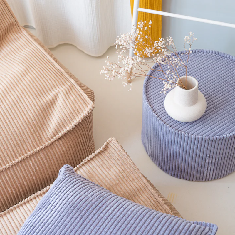 Wigiwama Pouffe Blueberry Blue