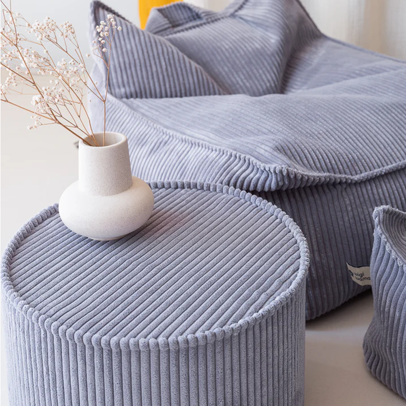 Wigiwama Pouffe Blueberry Blue