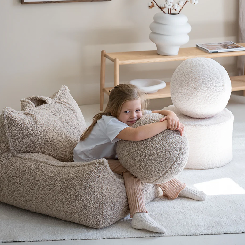 Wigiwama  Sitzhocker  Cream White - Online MY SNOWFLAKE