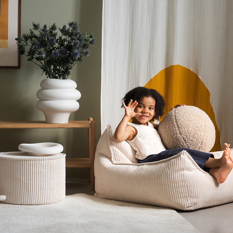 Wigiwama Marshmallow Pouffe