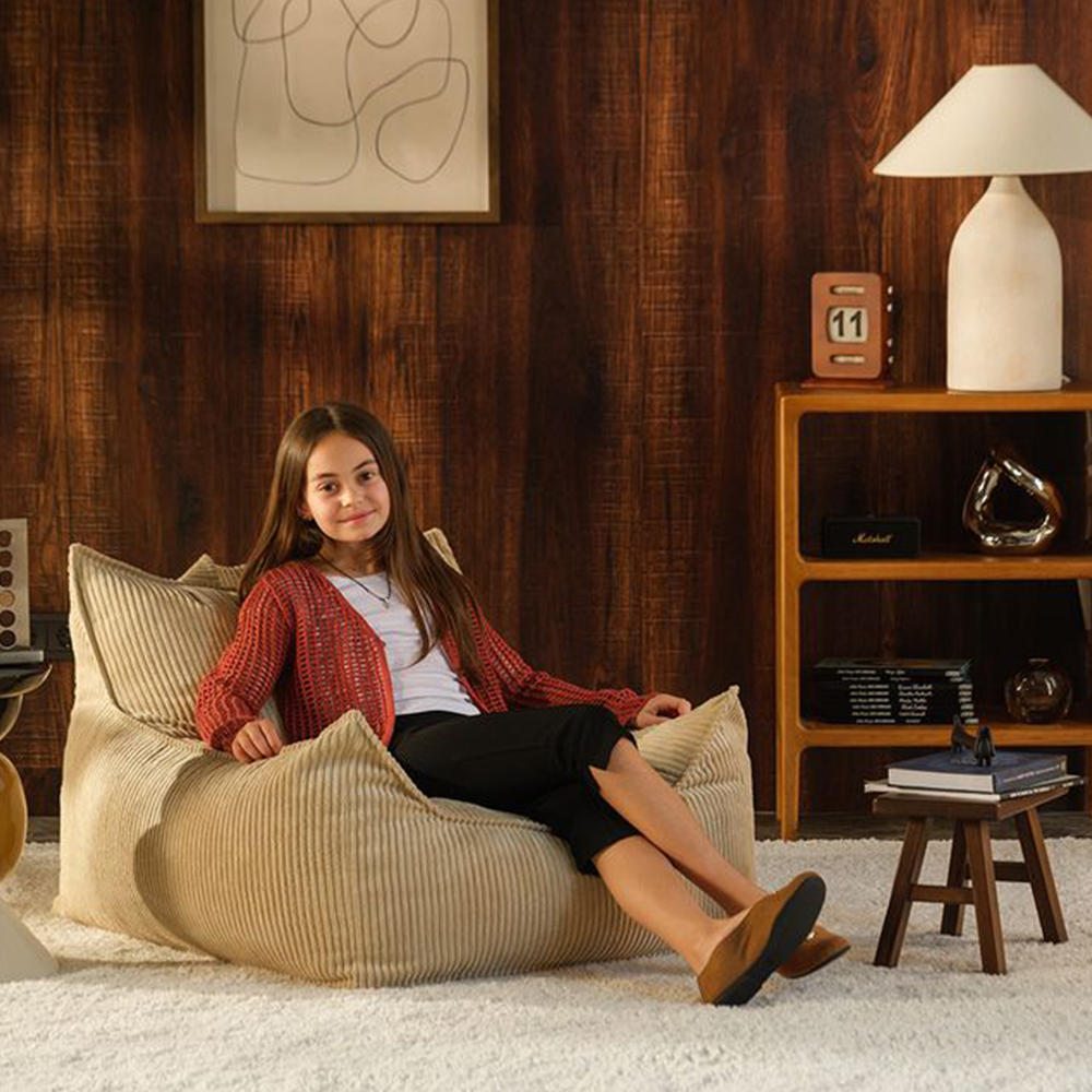 Wigiwama  Sessel für Teenager 'Club' Brown Sugar