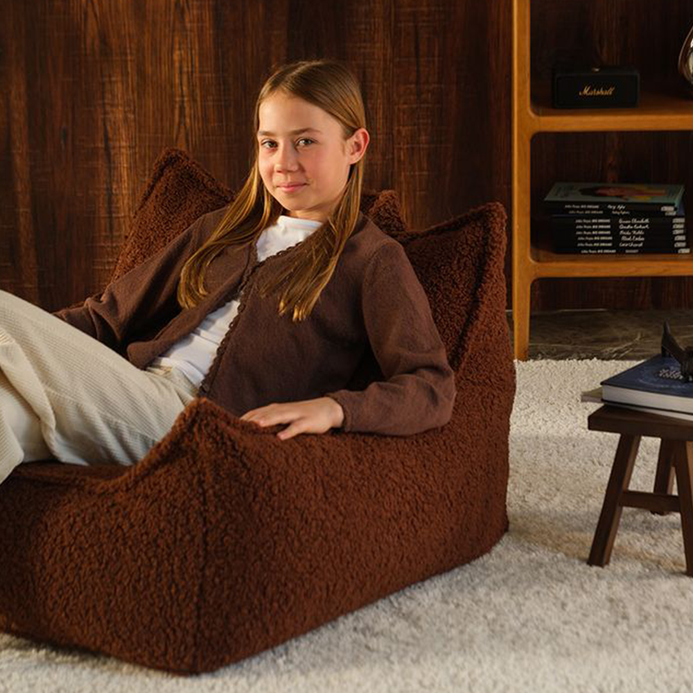 Wigiwama  Sessel für Teenager 'Club' Warm Hazel