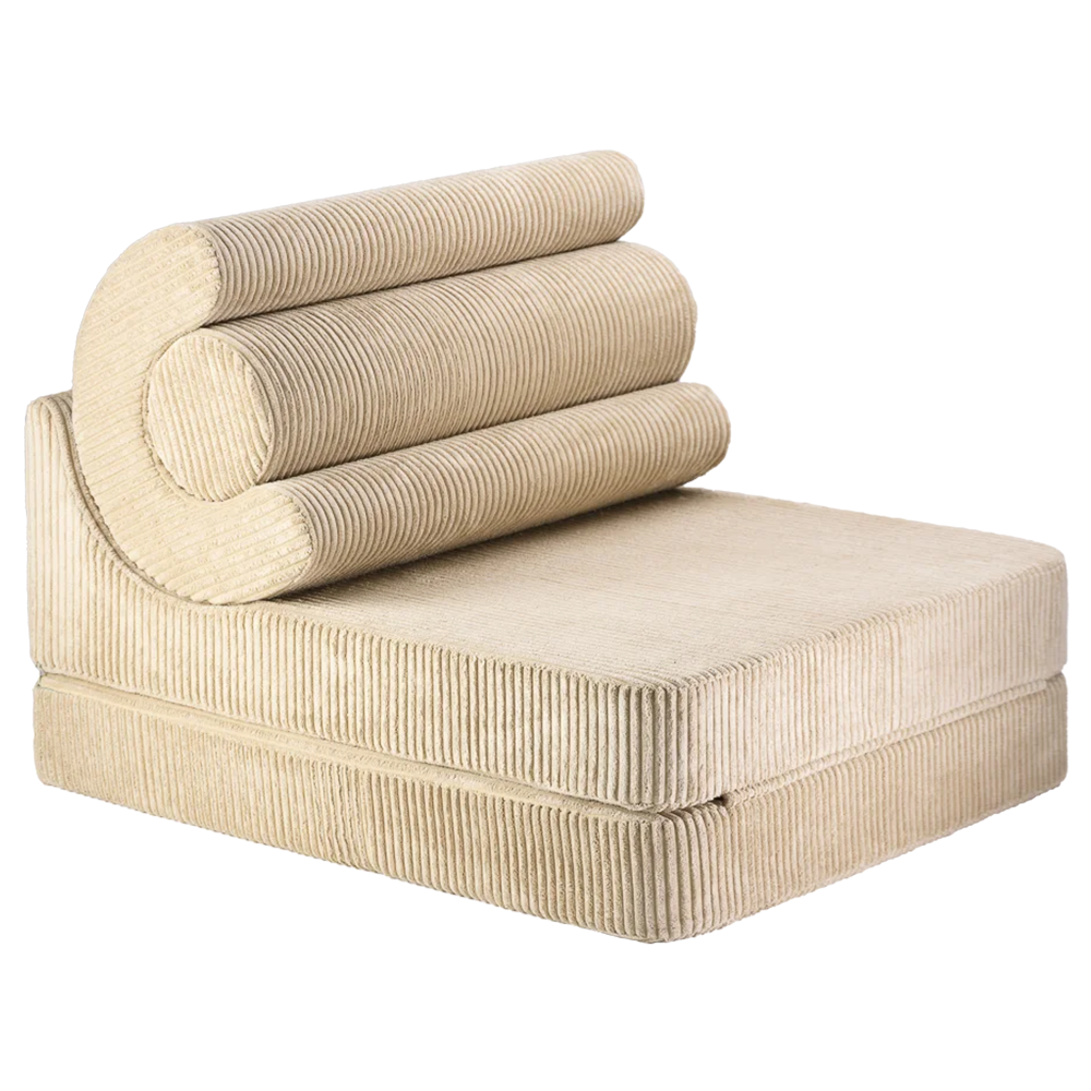 Wigiwama Aufklappbarer Kindersessel  'Flipster'  Brown Sugar