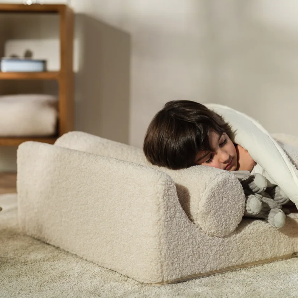 Wigiwama Aufklappbarer Kindersessel  'Flipster'  Cream White