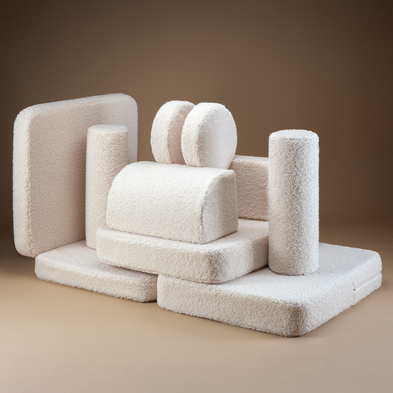 Wigiwama Sofa Teddy Settee Cream White - Online MY SNOWFLAKE