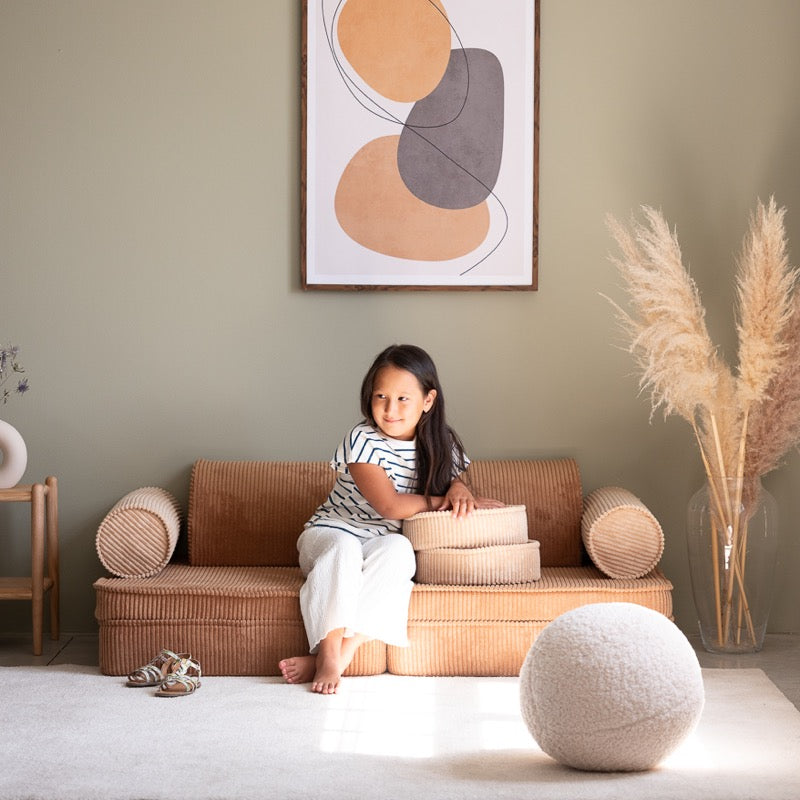 Wigiwama Sofa Settee Toffee - Online MY SNOWFLAKE