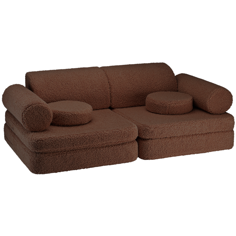 Wigiwama Canapé Teddy Settee Noisette Chaude