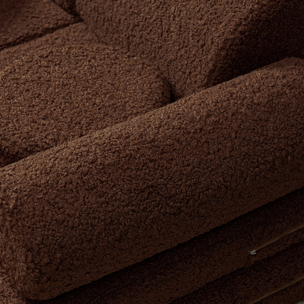 Wigiwama Canapé Teddy Settee Noisette Chaude