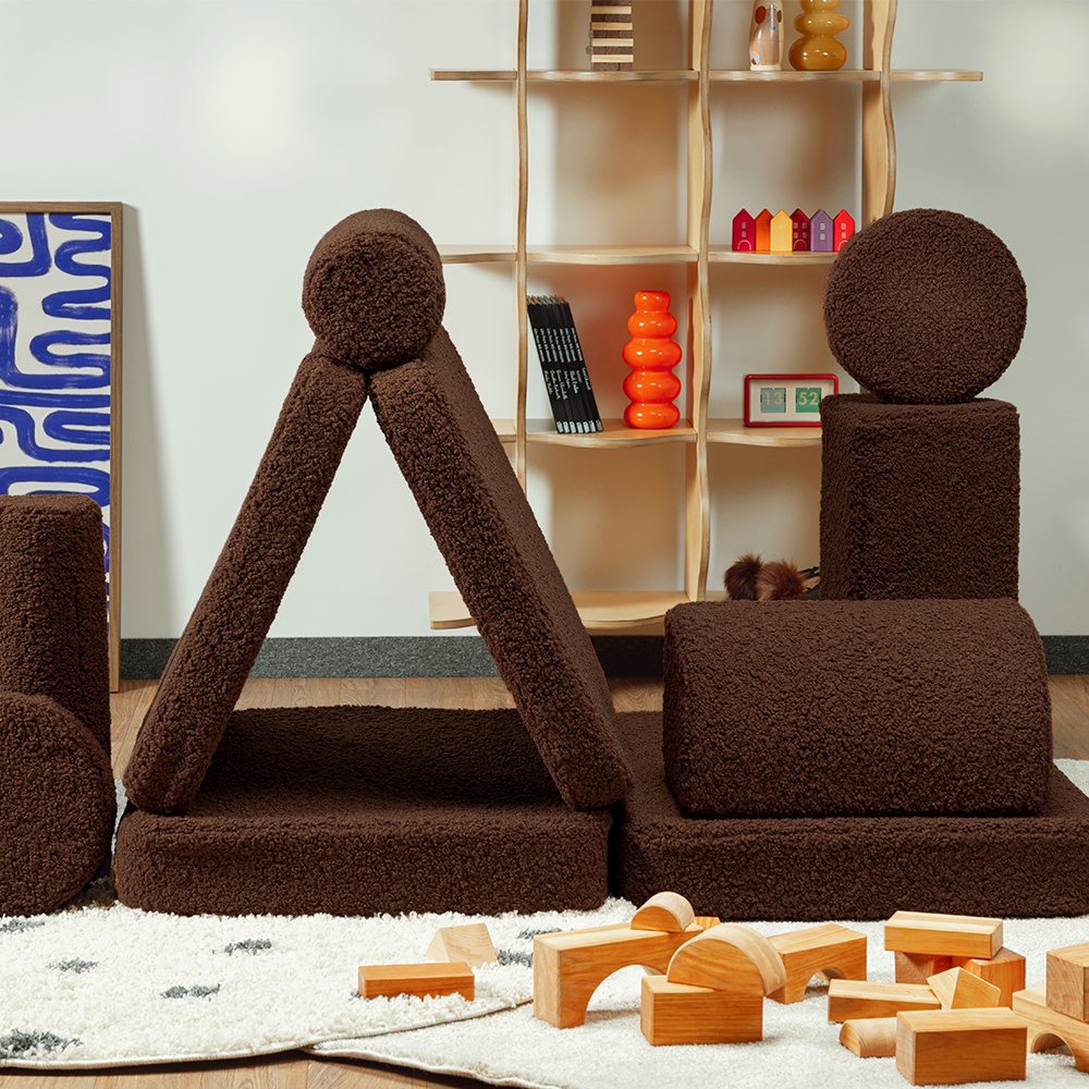Wigiwama Canapé Teddy Settee Noisette Chaude