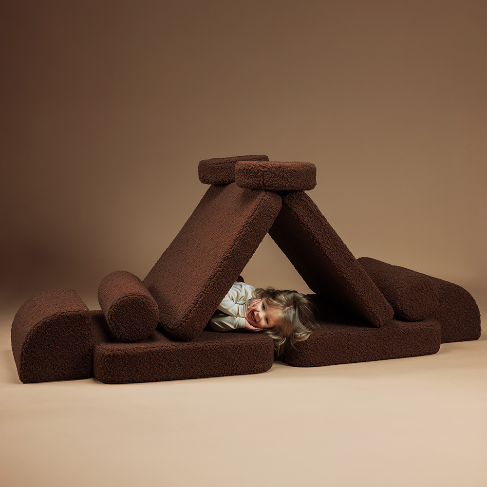 Wigiwama Canapé Teddy Settee Noisette Chaude