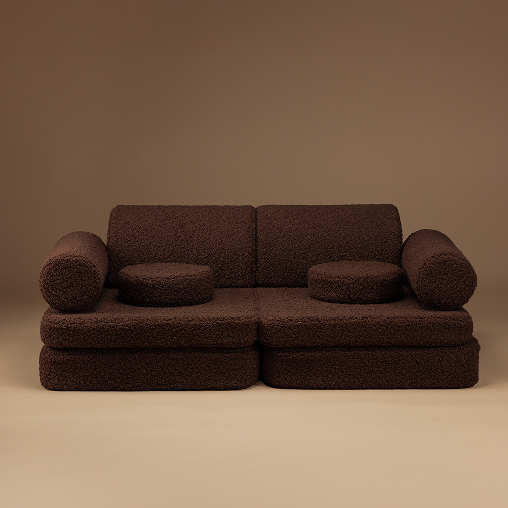 Wigiwama Canapé Teddy Settee Noisette Chaude