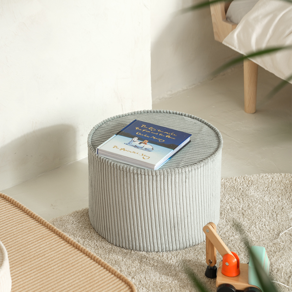 Wigiwama Peppermint Green Ottoman