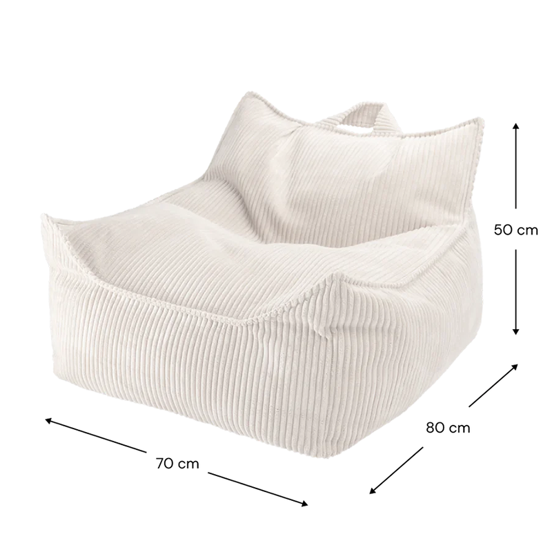 Wigiwama  Sitzsack Beanbag  Marshmallow - Online MY SNOWFLAKE
