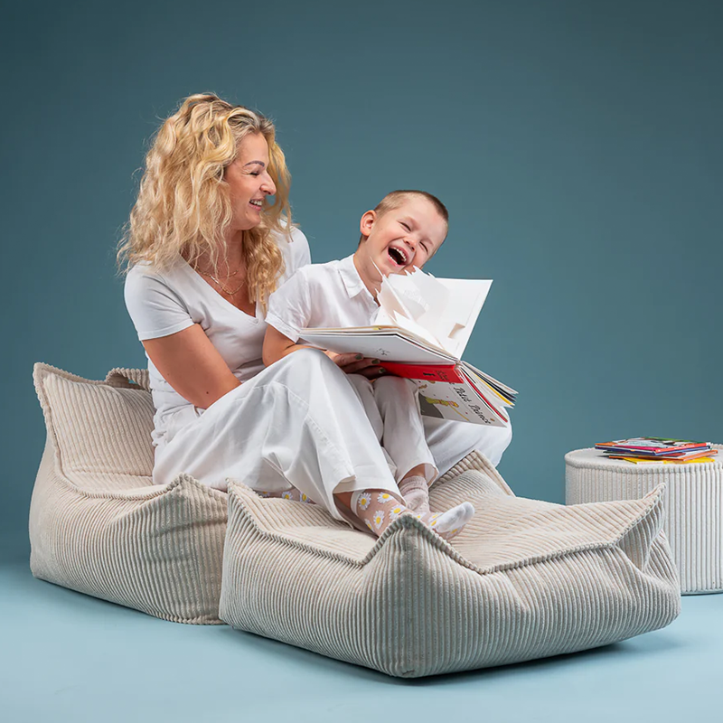 Wigiwama  Sitzsack Beanbag  Marshmallow - Online MY SNOWFLAKE