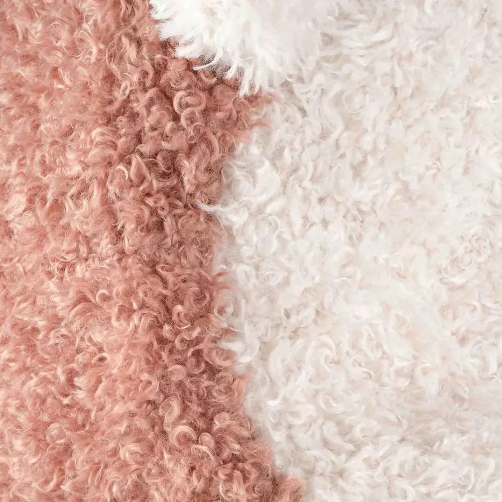 Wigiwama Pouf « Yeti » Blush