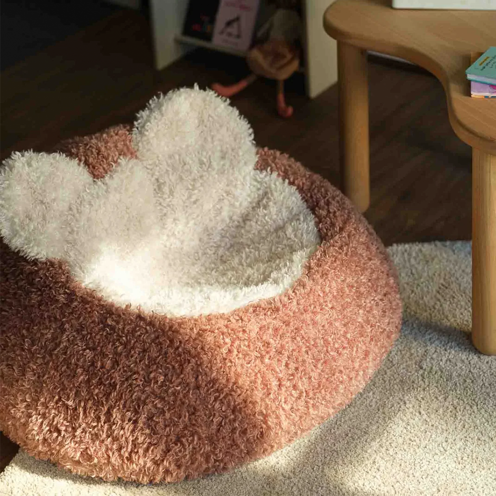 Wigiwama Pouf « Yeti » Blush