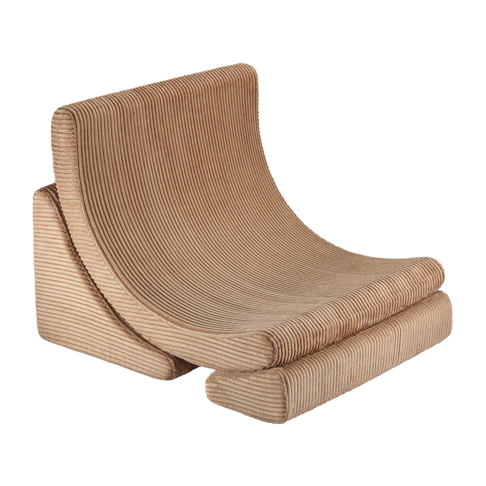 Wigiwama Play Chair 'Moon Chair' Toffee