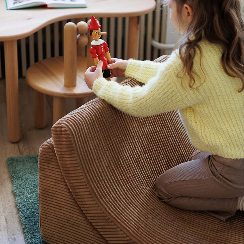 Wigiwama Play Chair 'Moon Chair' Toffee