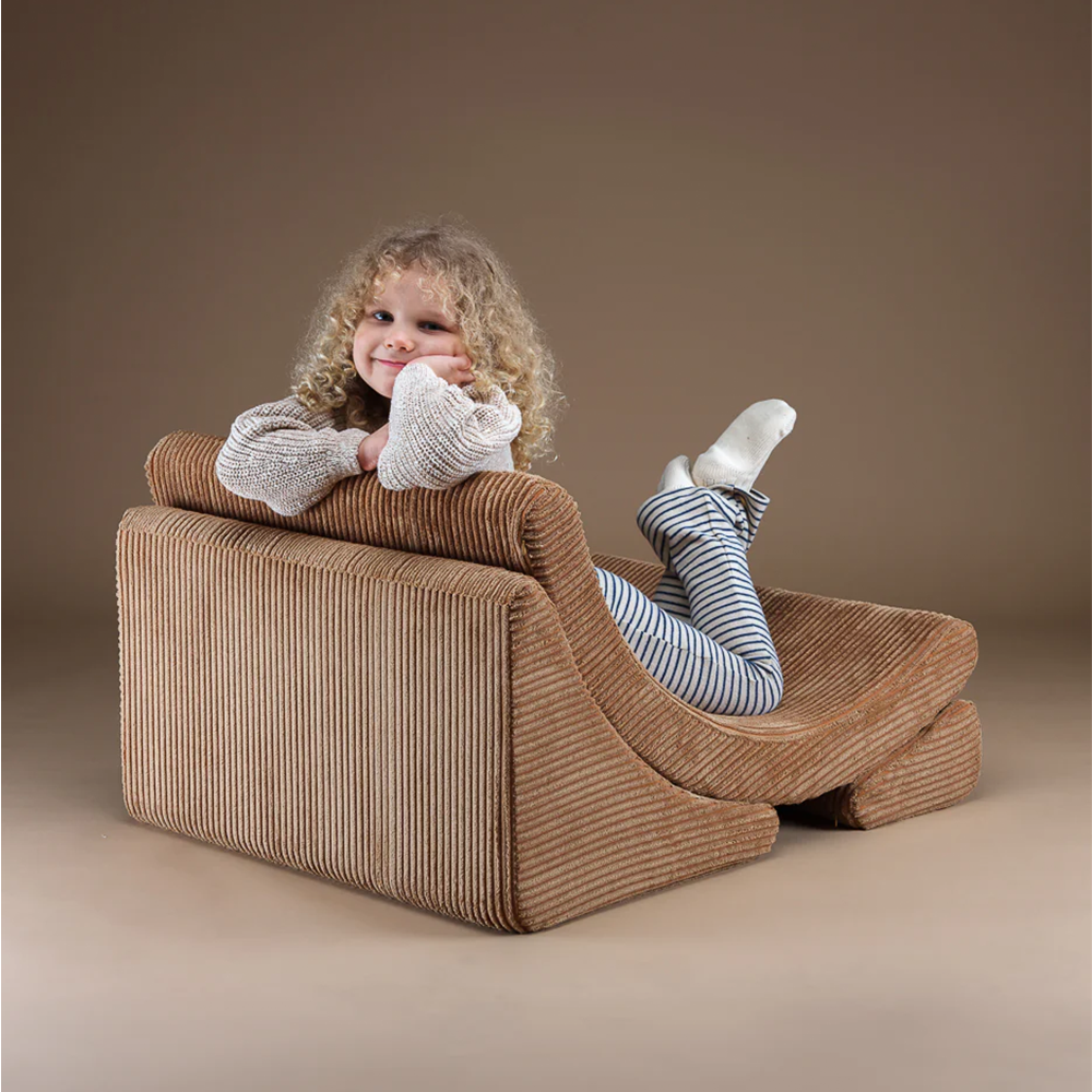 Wigiwama Play Chair 'Moon Chair' Toffee