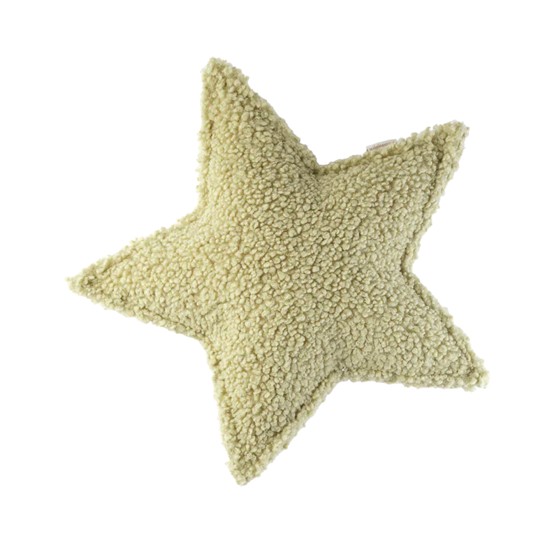 Wigiwama Coussin étoile Matcha