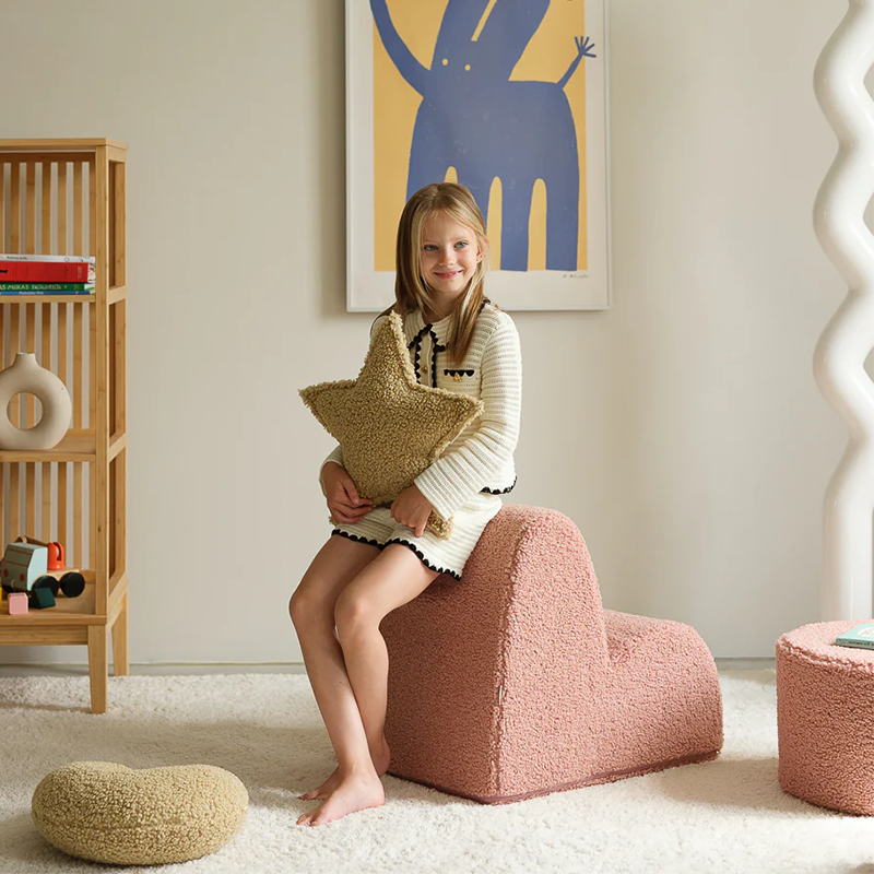 Wigiwama Coussin étoile Matcha