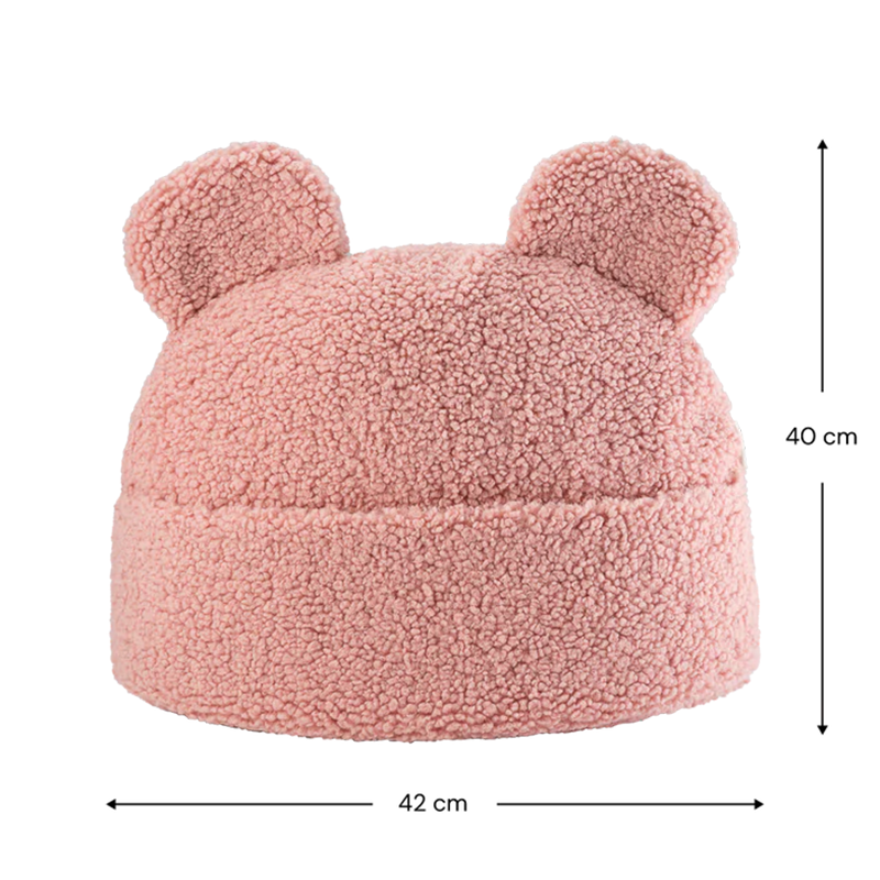 Coussin Wigiwama avec poche "Teddy" Goyave