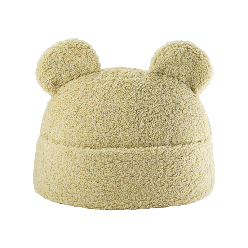 Wigiwama Kissen mit Tasche 'Teddy'  Matcha