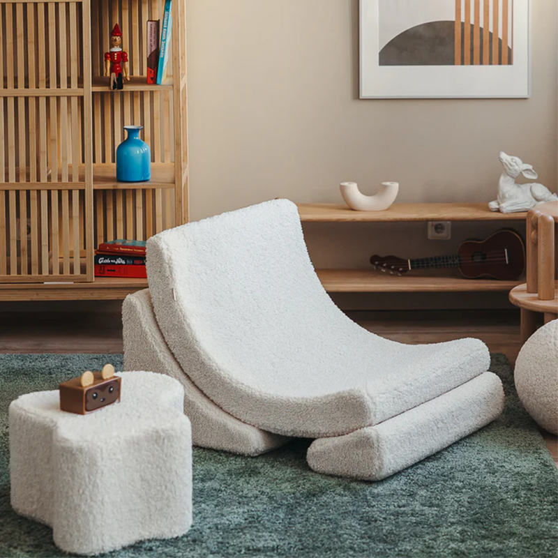 Wigiwama Pouffe 'Cloud' Cream White