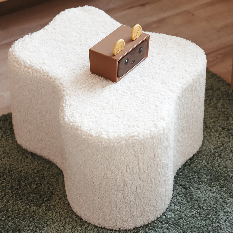 Wigiwama Pouffe 'Cloud' Cream White