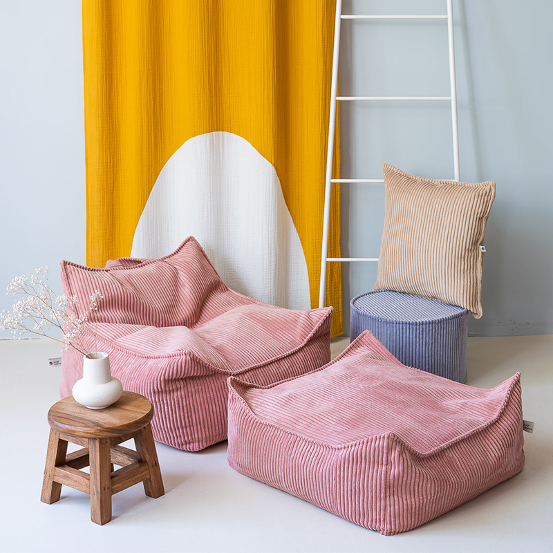  Wigiwama Sitzsack Beanbag in der Farbe Pink Mousse für Kinder mit anderen Kindermöbel von Wigiwama.