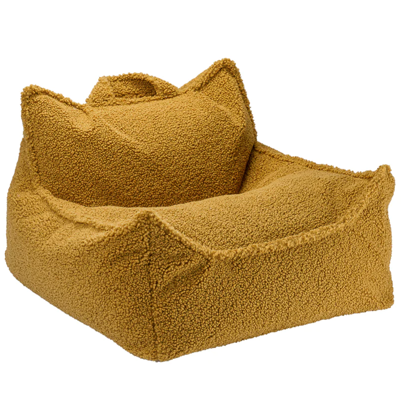 Kinder Sitzsack in Senfgelb von Wigiwama