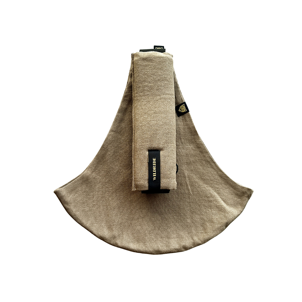 Wildride Hip Carrier for Toddlers Camel Linen