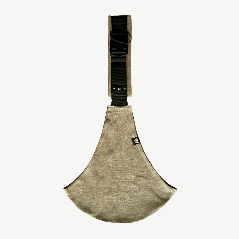 Wildride Hip Carrier for Toddlers Camel Linen