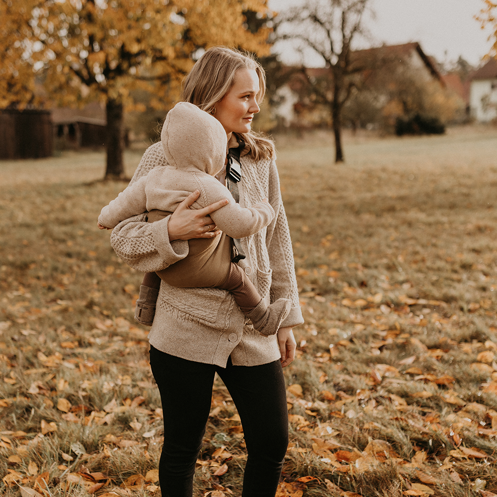 Wildride Hip Carrier for Toddlers Camel Linen