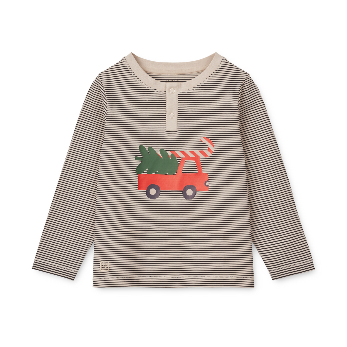 Liewood Schlafanzug Set 'Wilhelm' Holiday Vehicle/Stripe Navy