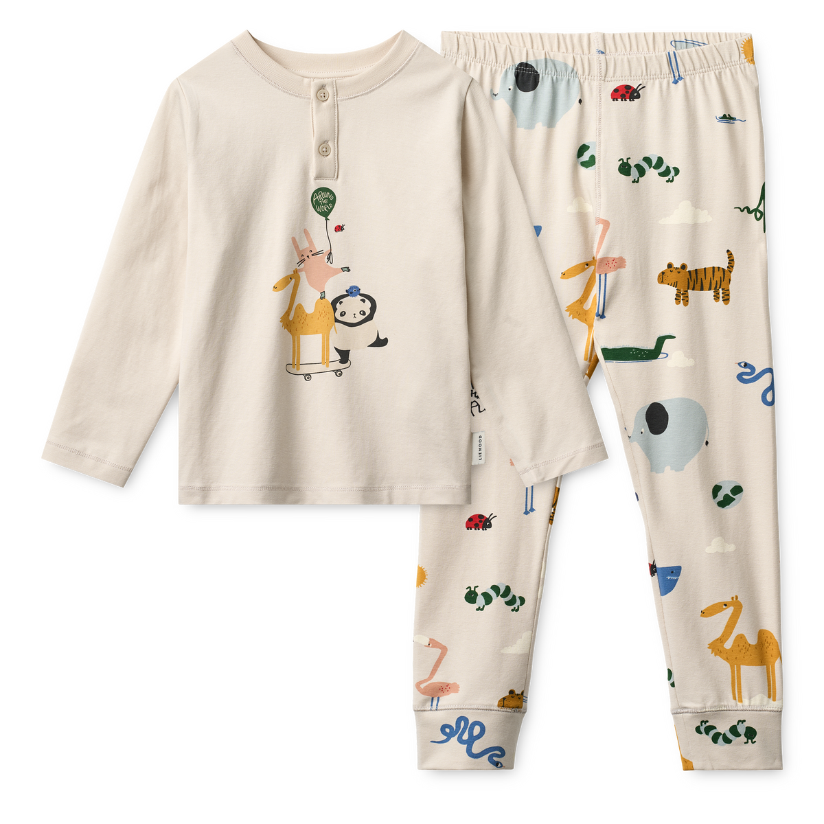 Liewood Ensemble de pyjama « Wilhelm » Around the World/Sandy