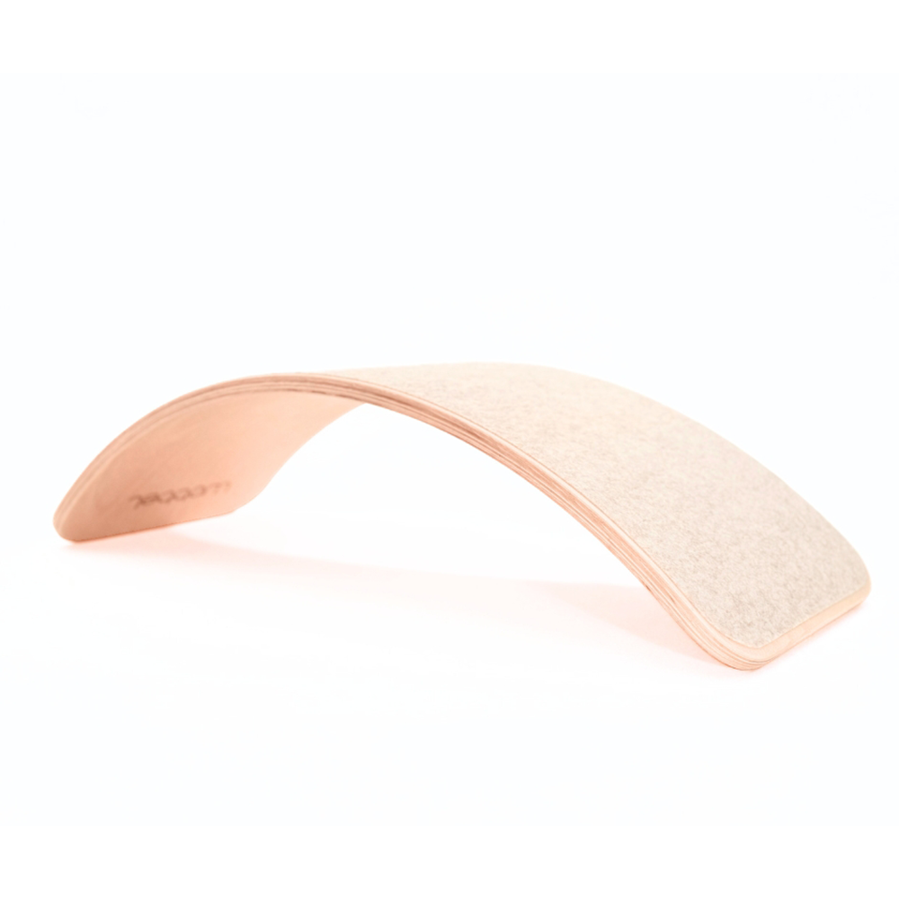 Wobbel  Original PURE Balance Board mit Filz Wooly