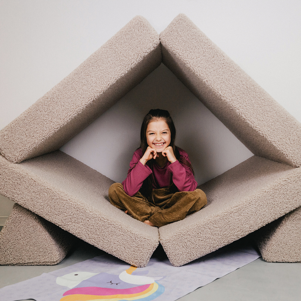 Wonderwuzz canapé de jeu « OH SO SOFY Teddy » beige Maja
