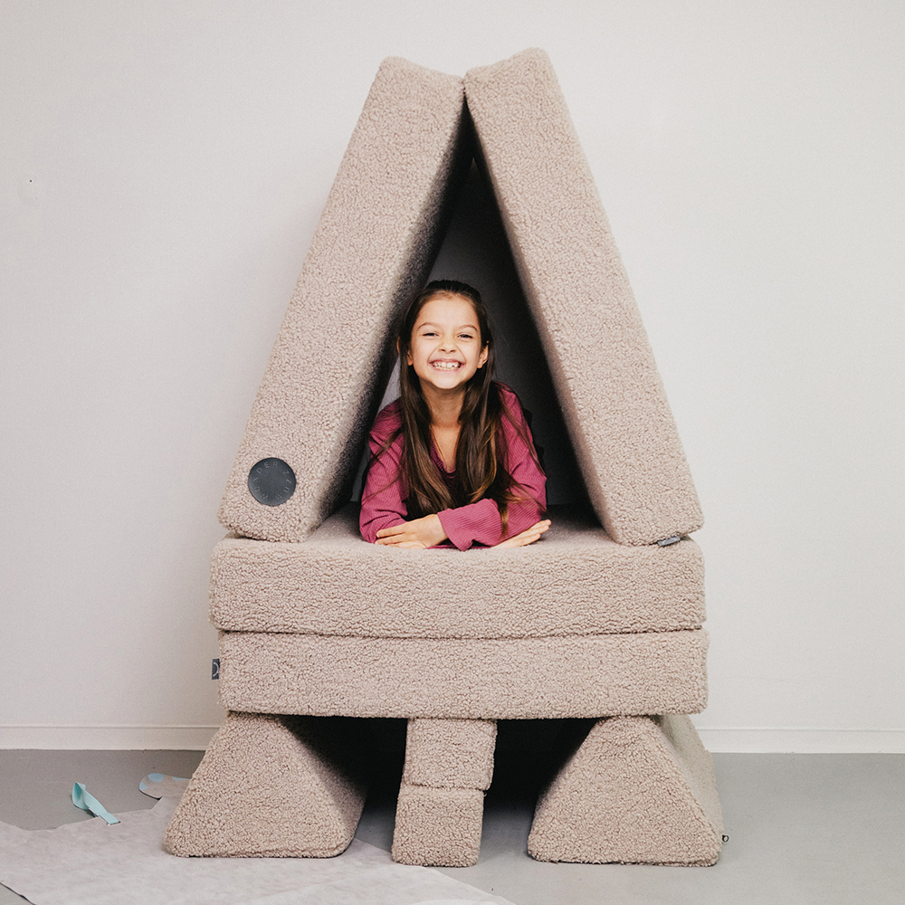 Wonderwuzz canapé de jeu « OH SO SOFY Teddy » beige Maja