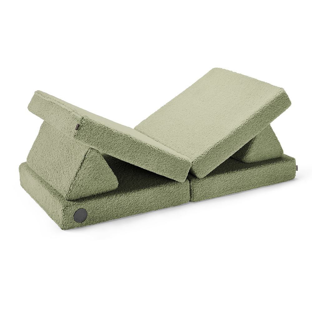 Canapé de jeu Wonderwuzz 'OH SO SOFY Teddy' Vert