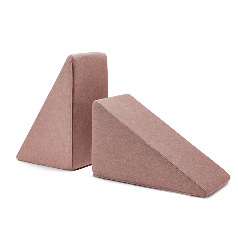 Wonderwuzz Rutschen 2er-Set in der Farbe Peppa Pink zum Spielen, Rutschen und Klettern. 