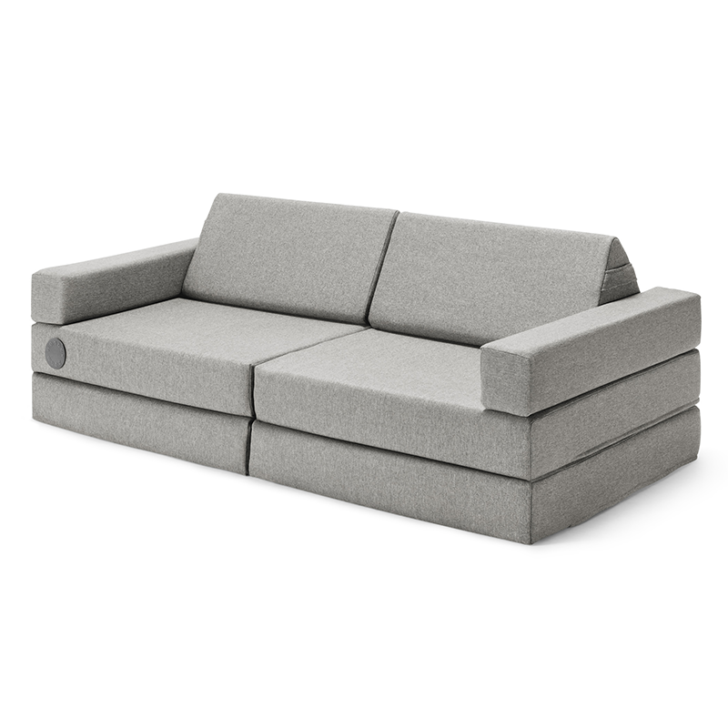 Wonderwuzz modulares Spielsofa 'OH SO SOFY' in der Farbe Grauffelo.