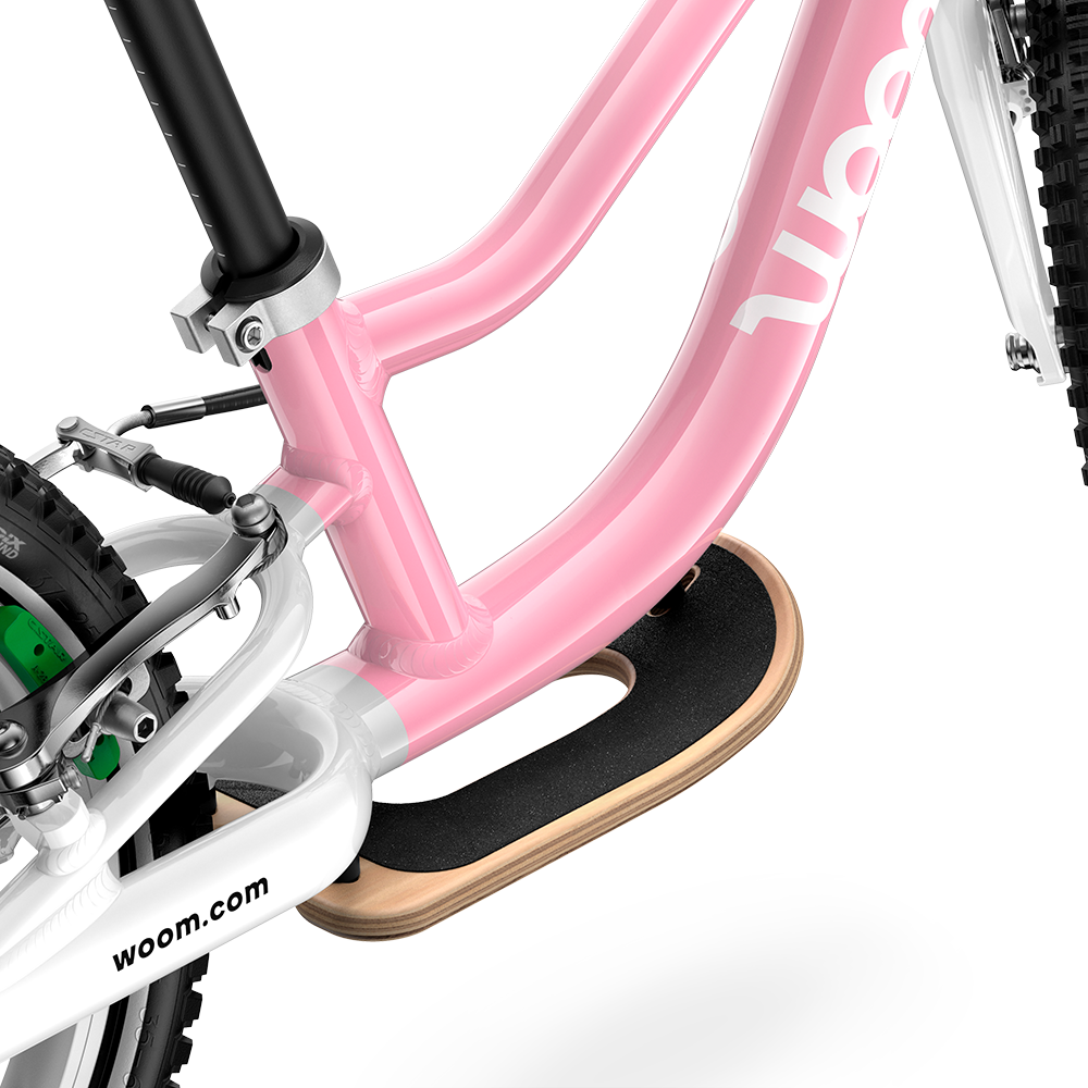 Woom GO 1 Plus Balance Bike Powder Pink
