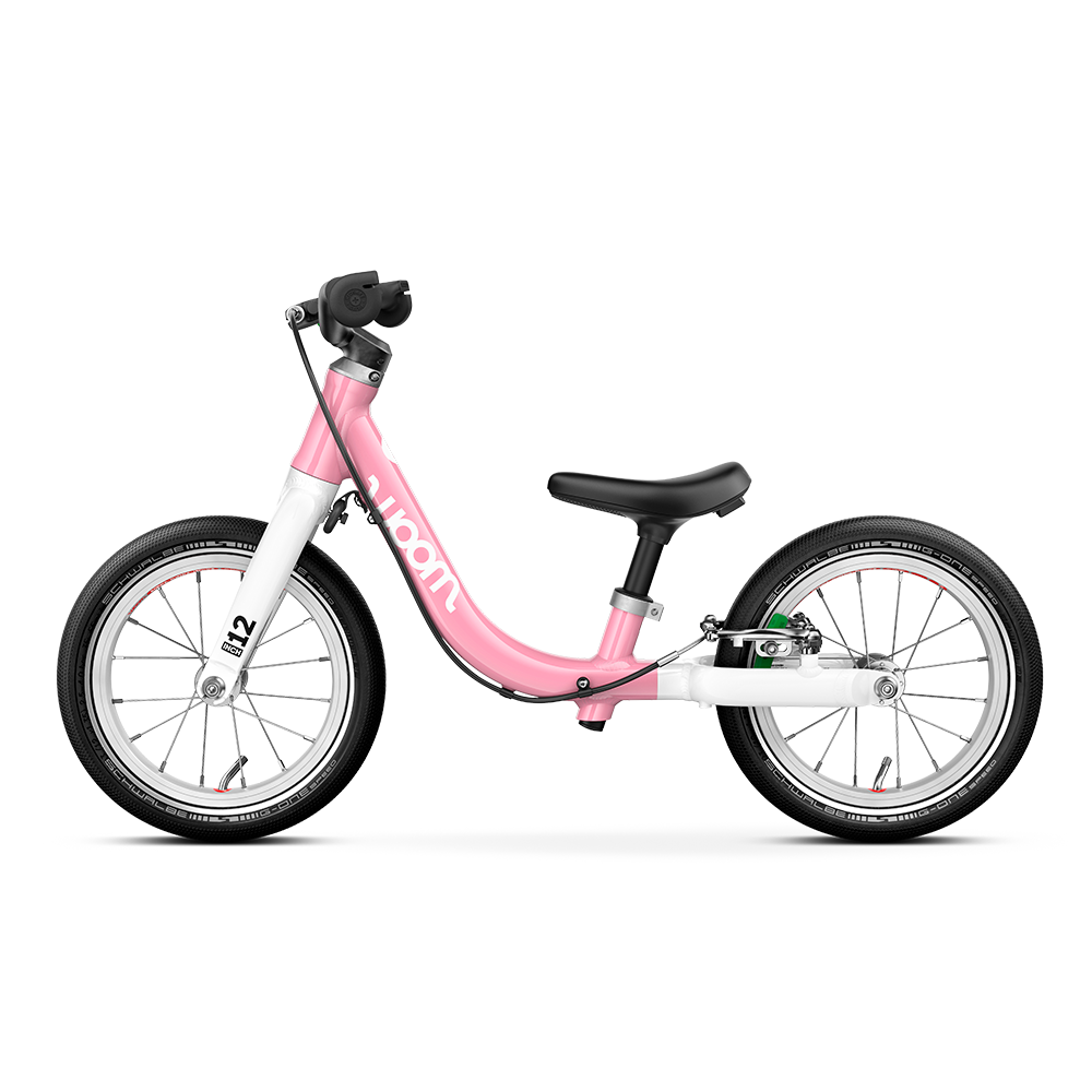 Woom GO 1 draisienne rose poudré