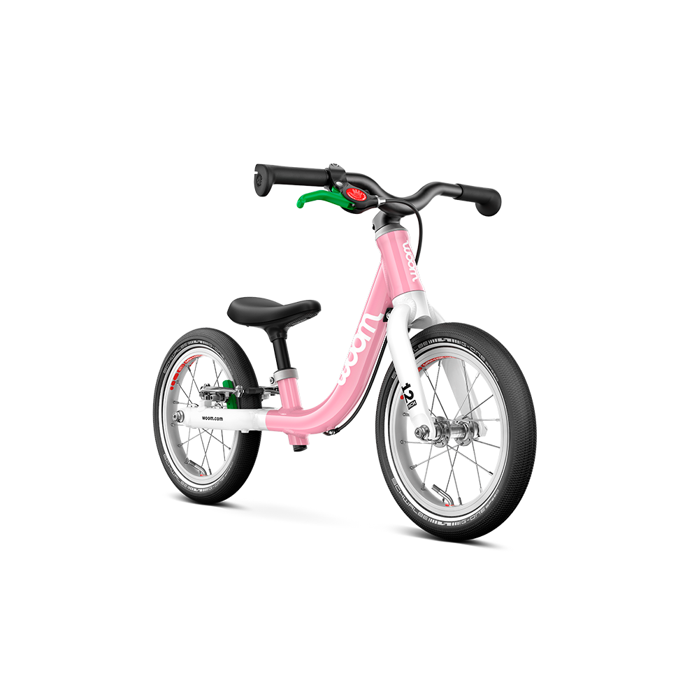 Woom GO 1 draisienne rose poudré